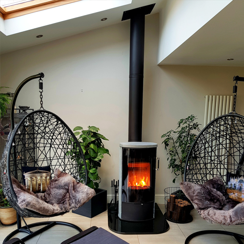 Rais Wood Burning Stove fitted in Ashton